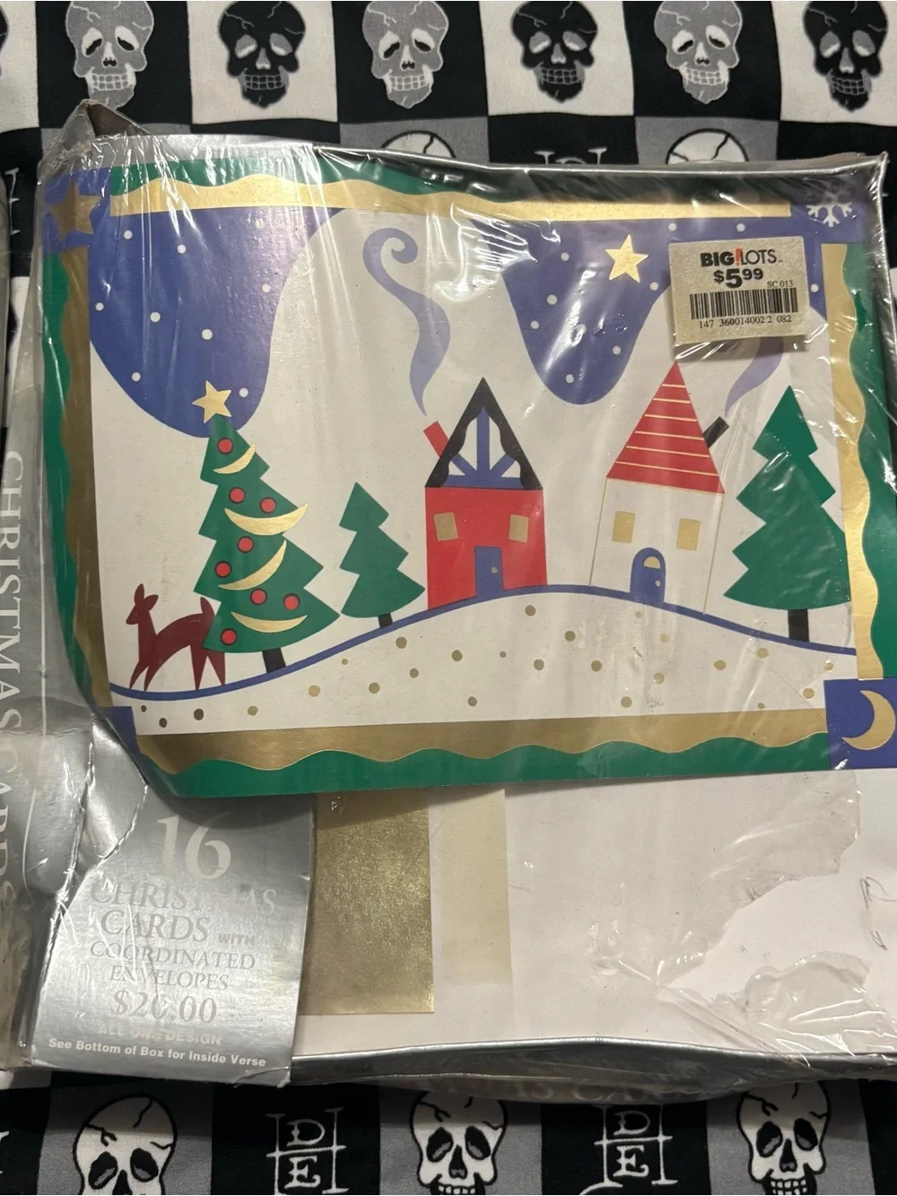 Vintage Big Lots 90s Y2K Holiday Christmas Card Pack Bundle